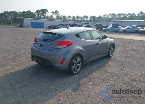 2012 Hyundai Veloster Base W/Black из США, поврежденный, VIN KMHTC6AD1CU081754